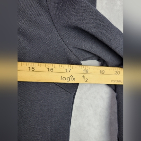 Michael Kors  Long sleeve Navy Blue thick material office Career Women's dress M - Picture 11 of 11